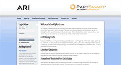 Desktop Screenshot of lookupparts.com